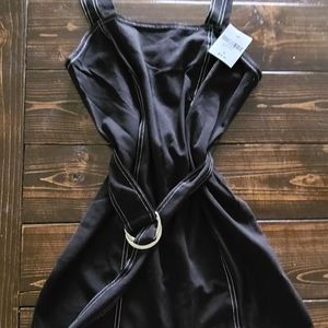 Mini belt dress